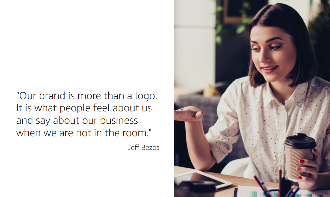 Jeff Bezoz Branding Quote