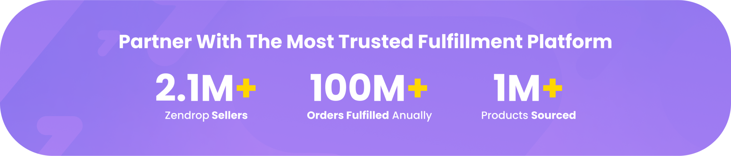 BANNER Partner with the most trusted fulfillment platform scaled Done For You ecommerce Store